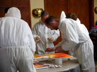 Kresative Teamevents mit FIRMEN MALEN