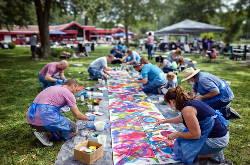 FIRMEN MALEN - Das Team zählt