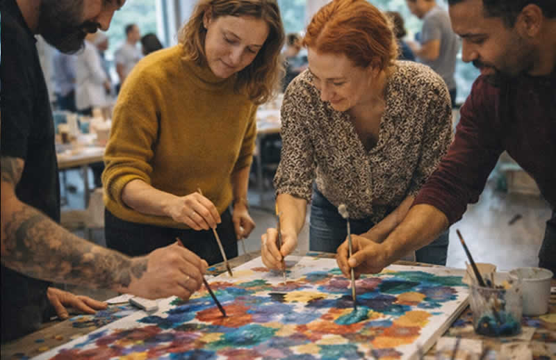 FIRMEN MALEN - Teampainting Image