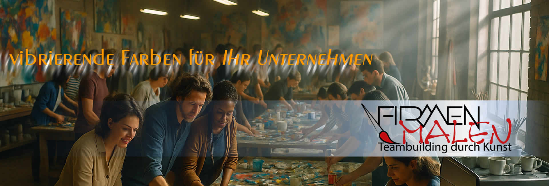 FIRMEN MALEN - Teambuilding durch Kunst
