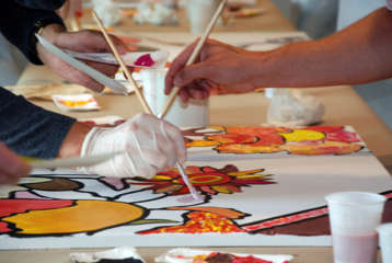 Kresatives Teambuilding mit FIRMEN MALEN