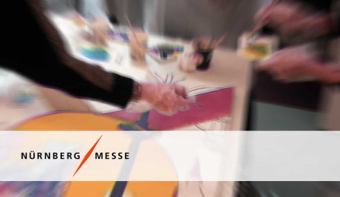 Firmenmalen - kreatives Teambuilding mit der Nuernberg Messe