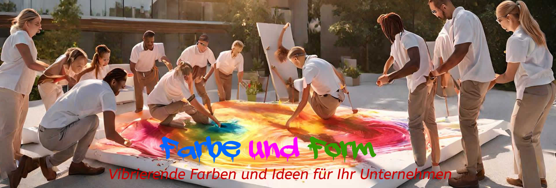 FIRMEN MALEN - Teambuilding durch Kunst