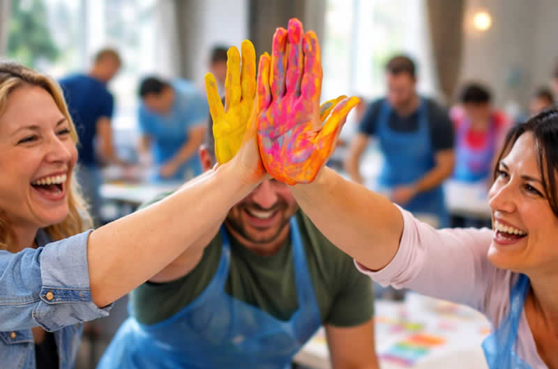 firmen-malen-teamevent