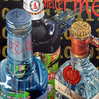 15 Shelter Me 90 X 140 Acryl Auf Jute